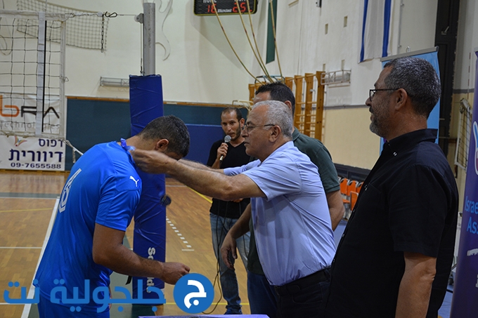 فريق مكابي جلجولية يفوز بنهائي دوري كرة الطائرة القطري